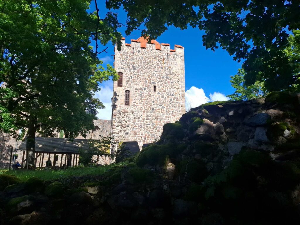 Ruiny zamku w Siguldzie